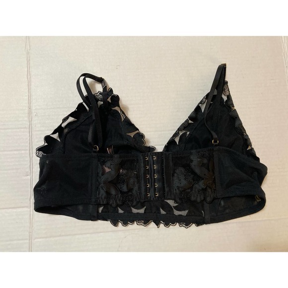 Victoria’s‎ Secret NWT Very Sexy Bralette Black Lace XL - Picture 4 of 7